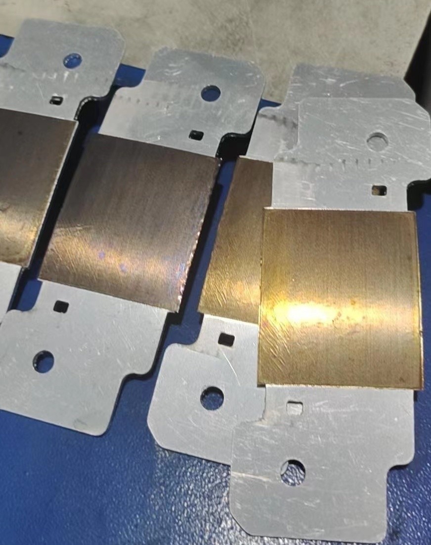 铝复镍焊接成品